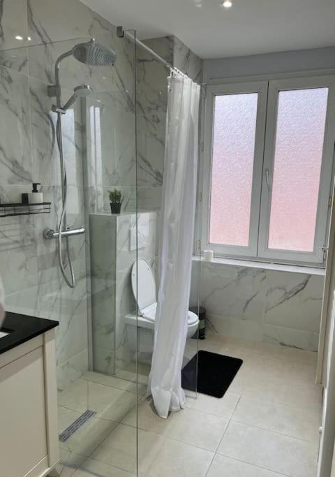 White Apartment, 2 Chambre-Arrivee Autonome-Wifi Rapide Liège Zewnętrze zdjęcie